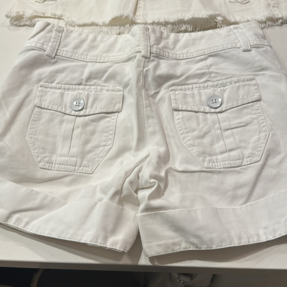 Shorts and skirt